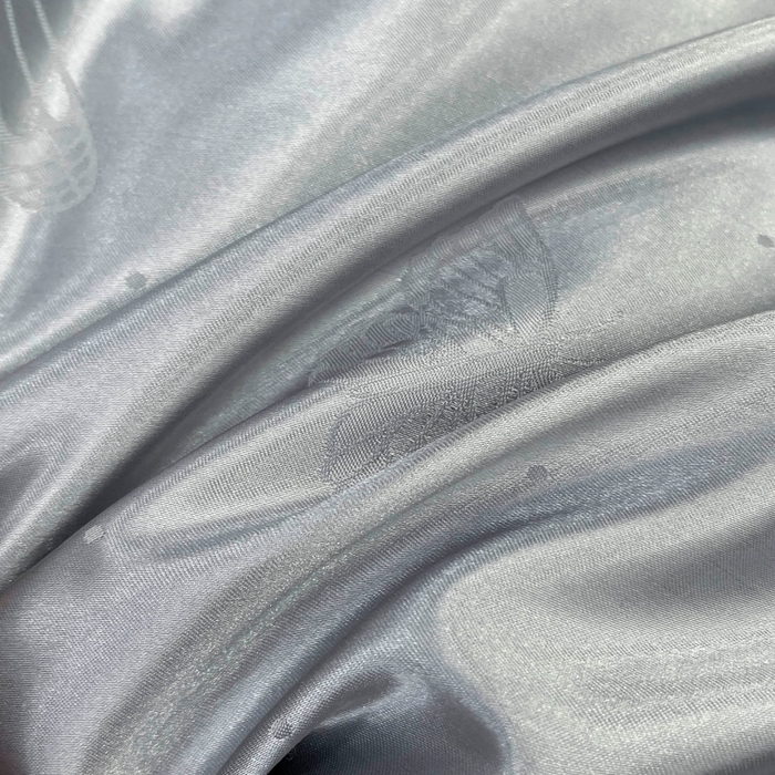 91家纺网 家纺一手货源 找家纺 金牛座家纺 2026新款贡缎亮丝提花刺绣四件套-蝶韵 蝶韵-浅灰