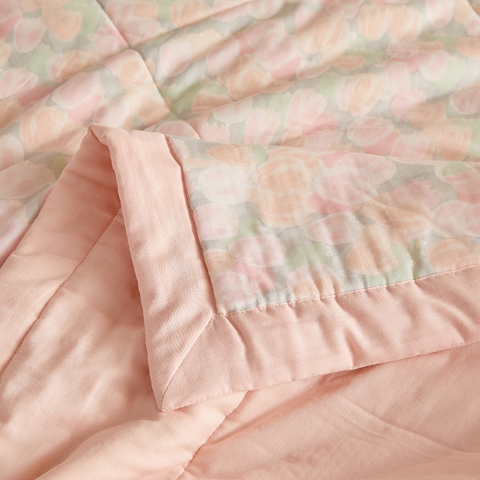 91家纺网 家纺一手货源 找家纺 铺尚美家纺 2026新款全棉双层纱夏被被子被芯 郁见