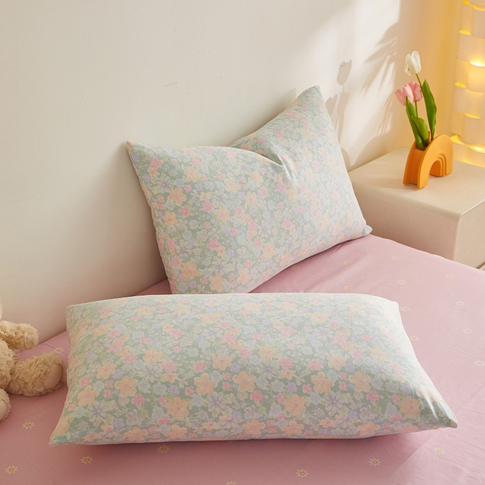 91家纺网 家纺一手货源 找家纺 铺尚美家纺 2026新款全棉双层纱夏被被子被芯 花千朵