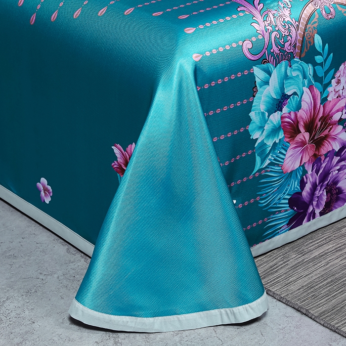 91家纺网 家纺一手货源 找家纺 （总）义博家纺 2026新款时尚印花凉感冰丝凉席