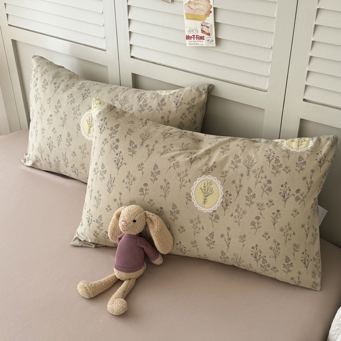 91家纺网 家纺一手货源 找家纺 盛凡家纺 2026新款小清新抗菌夏被夏凉被空调被被子被芯夏被四件套 林间花漾