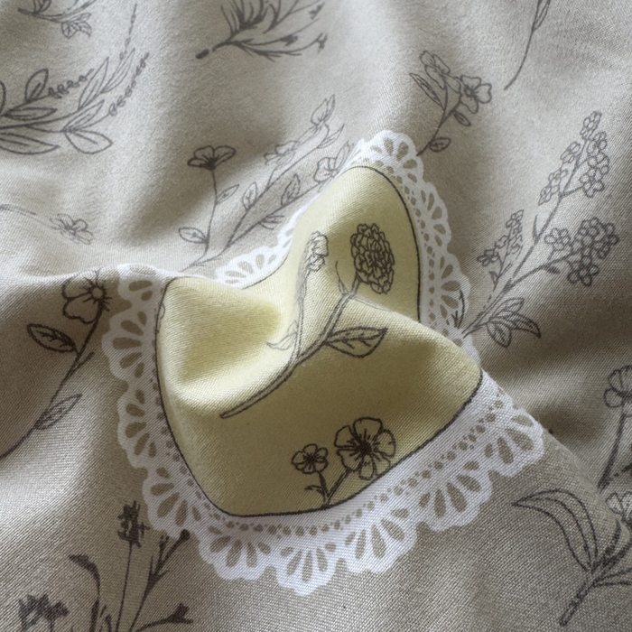 91家纺网 家纺一手货源 找家纺 盛凡家纺 2026新款小清新抗菌夏被夏凉被空调被被子被芯夏被四件套 林间花漾