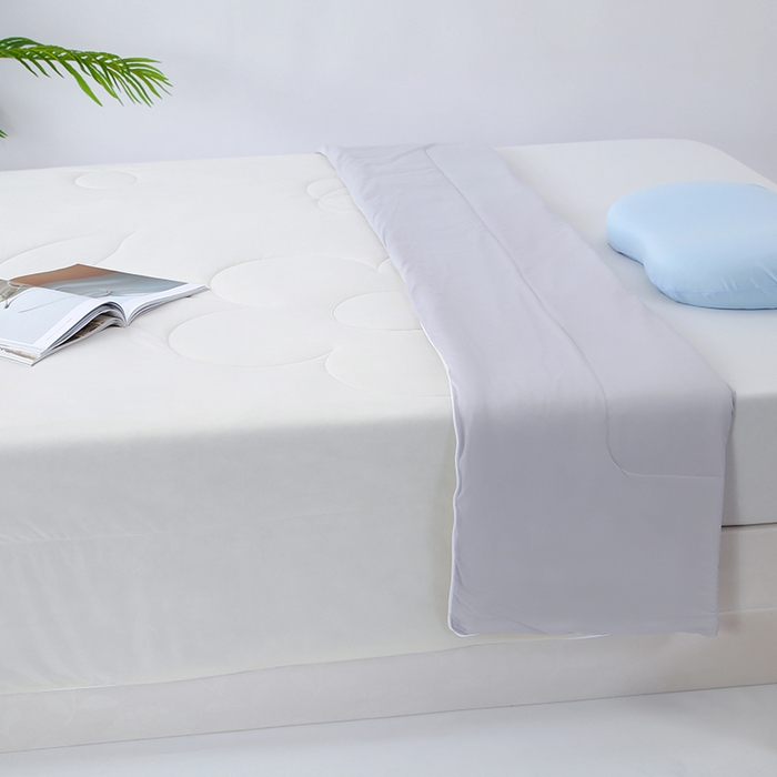 91家纺网 家纺一手货源 找家纺 默忆 2026新款瓜瓜凉感夏被 被子被芯 象牙白