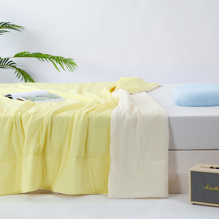 91家纺网 家纺一手货源 找家纺 （总）默忆 2026新款瓜瓜凉感夏被 被子被芯