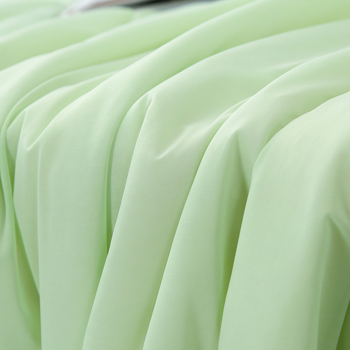 91家纺网 家纺一手货源 找家纺 默忆 2026新款瓜瓜凉感夏被 被子被芯 果绿色