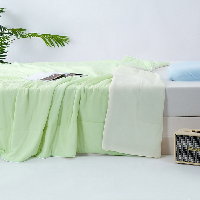 91家纺网 家纺一手货源 找家纺 （总）默忆 2026新款瓜瓜凉感夏被 被子被芯