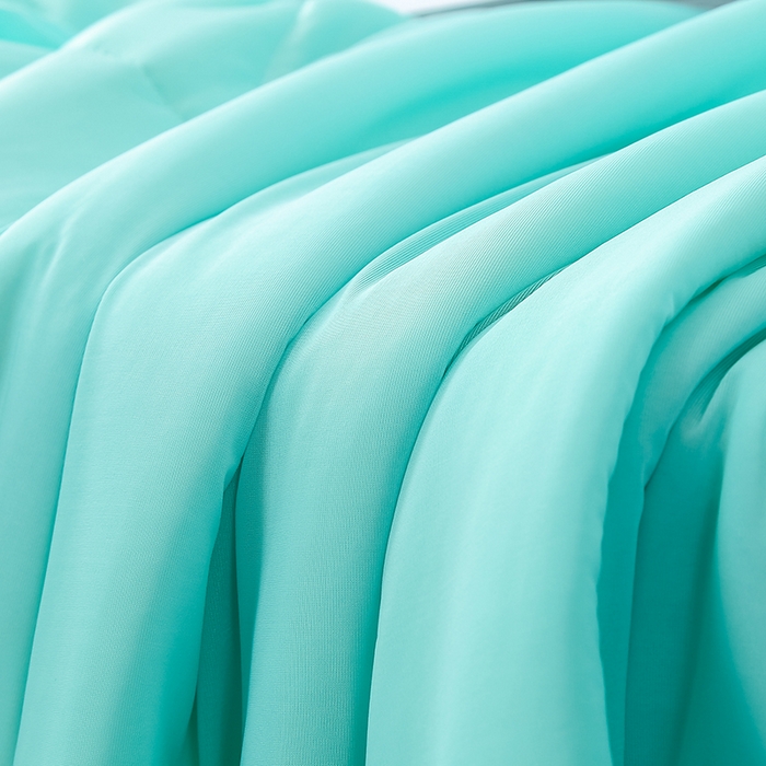 91家纺网 家纺一手货源 找家纺 默忆 2026新款瓜瓜凉感夏被 被子被芯 湖水蓝