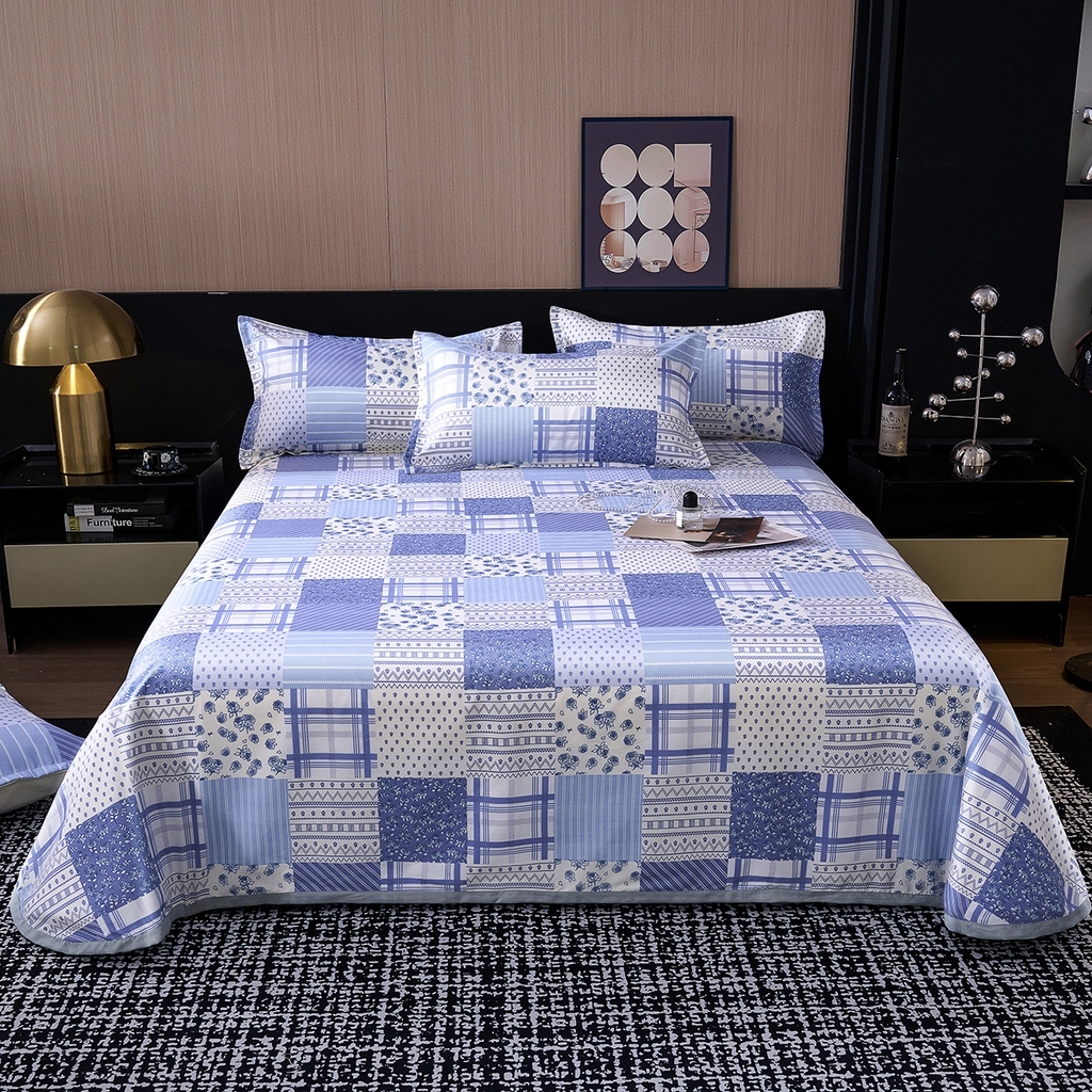 91家纺网 家纺一手货源 找家纺 （总）义博家纺 2026新款时尚印花凉感冰丝凉席