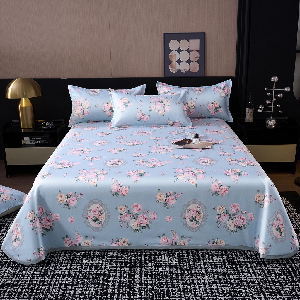 91家纺网 家纺一手货源 找家纺 （总）义博家纺 2026新款时尚印花凉感冰丝凉席