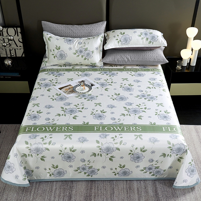 91家纺网 家纺一手货源 找家纺 （总）义博家纺 2026新款时尚印花凉感冰丝凉席