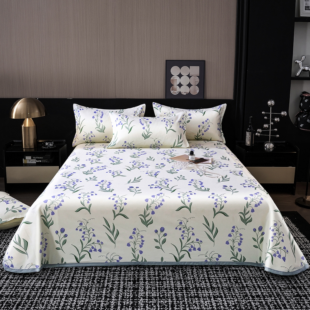 91家纺网 家纺一手货源 找家纺 （总）义博家纺 2026新款时尚印花凉感冰丝凉席