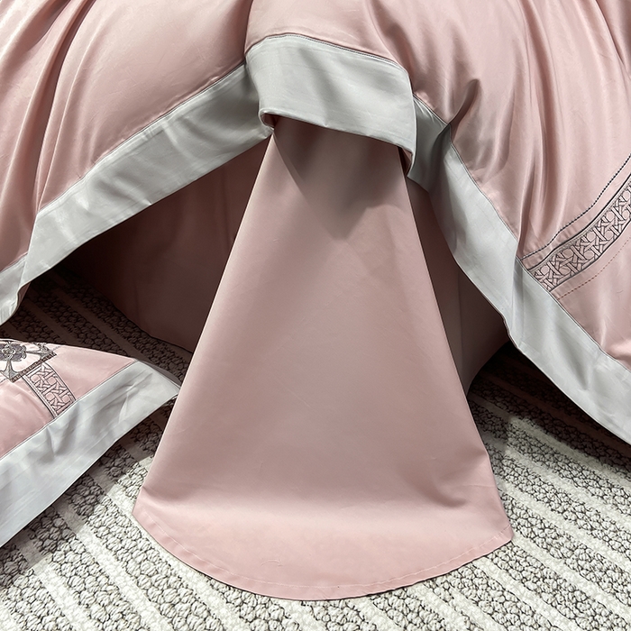 91家纺网 家纺一手货源 找家纺 （总）家居1号家纺 2026新款50双股轻奢长绒棉刺绣四件套-图兰