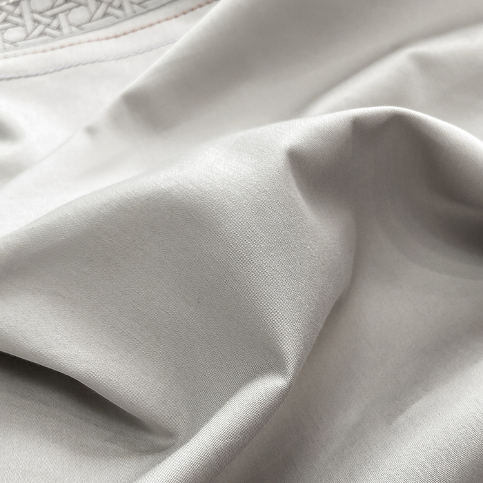 91家纺网 家纺一手货源 找家纺 家居1号家纺 2026新款50双股轻奢长绒棉刺绣四件套-图兰 图兰-高级灰