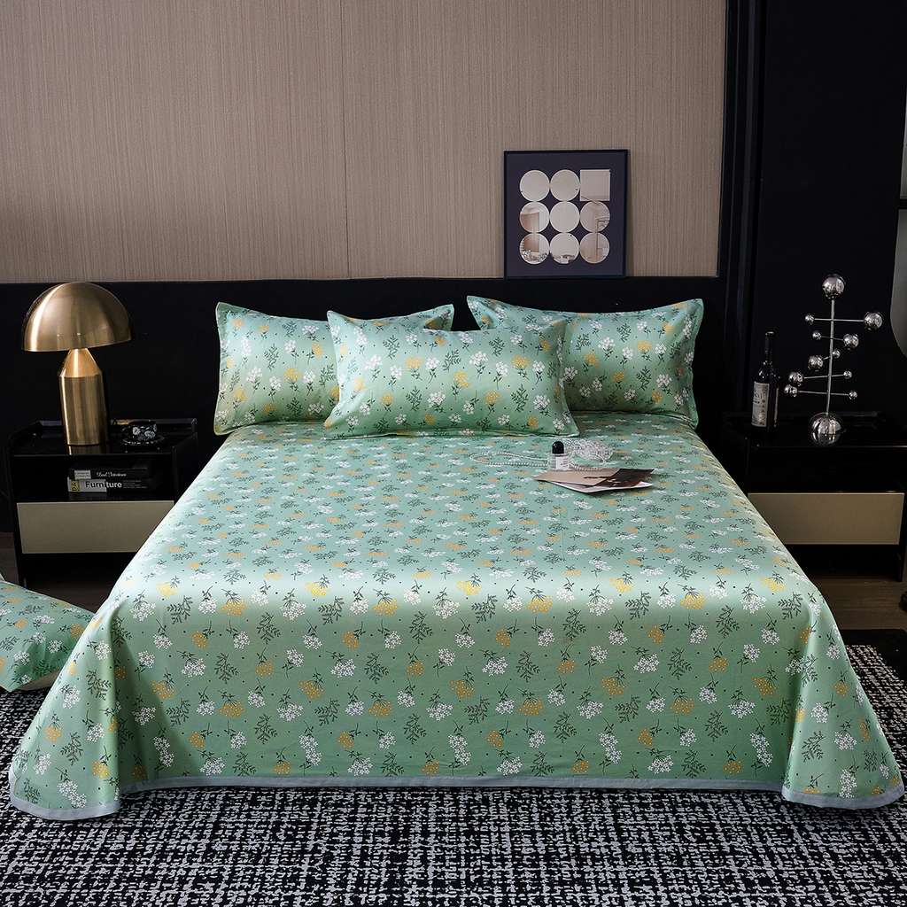 91家纺网 家纺一手货源 找家纺 （总）义博家纺 2026新款时尚印花凉感冰丝凉席