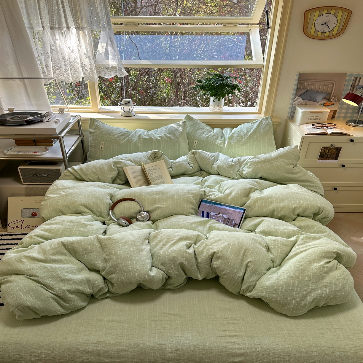 91家纺网 家纺一手货源 找家纺 （总）优兰朵  2025新款学生卡通水洗棉毛巾绣三件套床品四件套系列（提供买家秀）