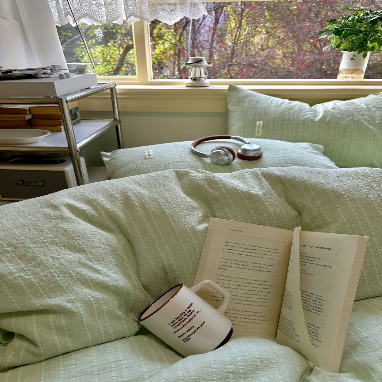 91家纺网 家纺一手货源 找家纺 （总）优兰朵家纺 2026新款简约素色亚麻风纯色无印四件套