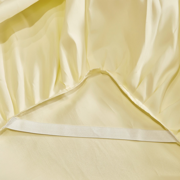 91家纺网 家纺一手货源 找家纺 沐珩家纺 2026新款轻奢典藏艺术亲肤磨毛欧式花边床裙款四件套—莫娜 莫娜-象牙白