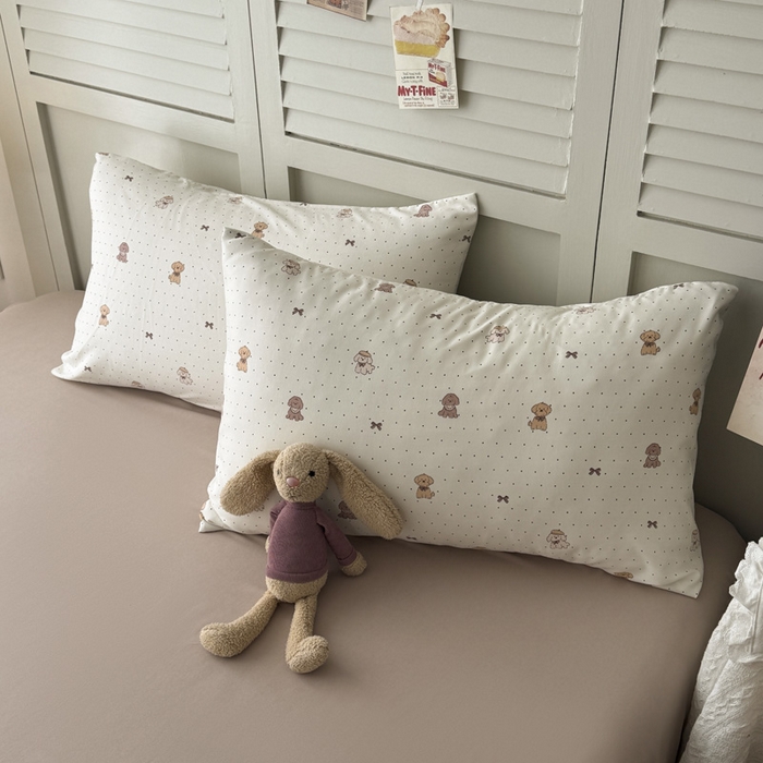 91家纺网 家纺一手货源 找家纺 盛凡家纺 2026新款小清新抗菌夏被夏凉被空调被被子被芯夏被四件套 星星小狗