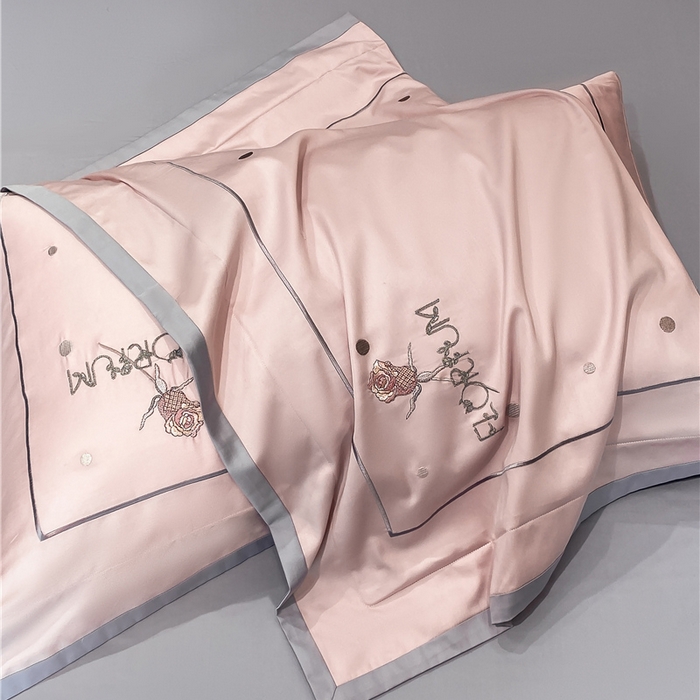 91家纺网 家纺一手货源 找家纺 （总）家居1号家纺 2026新款50双股新疆长绒棉四件套-玫瑰花园