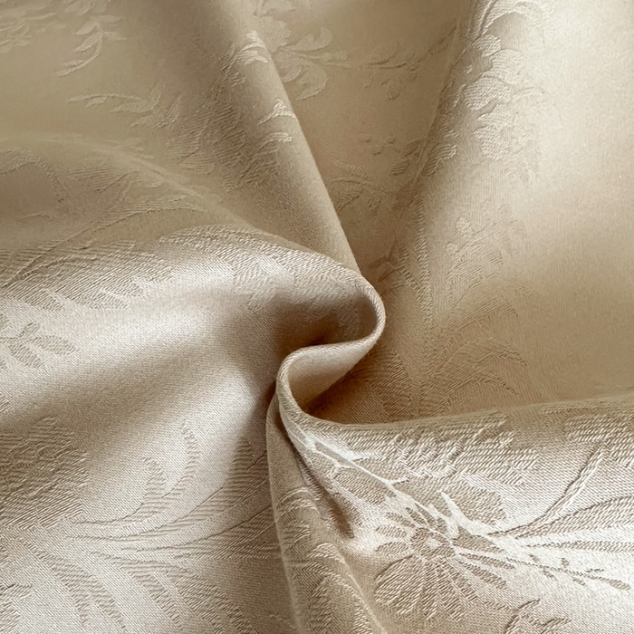 91家纺网 家纺一手货源 找家纺 首尔家纺 2026新款浮雕提花色织全棉四件套 云枝-咖