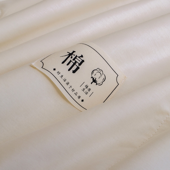 91家纺网 家纺一手货源 找家纺 盛凡家纺 2026新款133*72全棉A类55大豆抗菌夏被夏凉被空调被 茶白+水绿