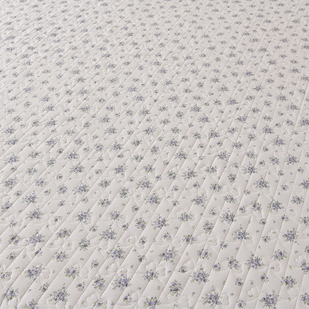 91家纺网 家纺一手货源 找家纺 金梦家居 2026新款水洗棉床盖被套四件套 陌上花语