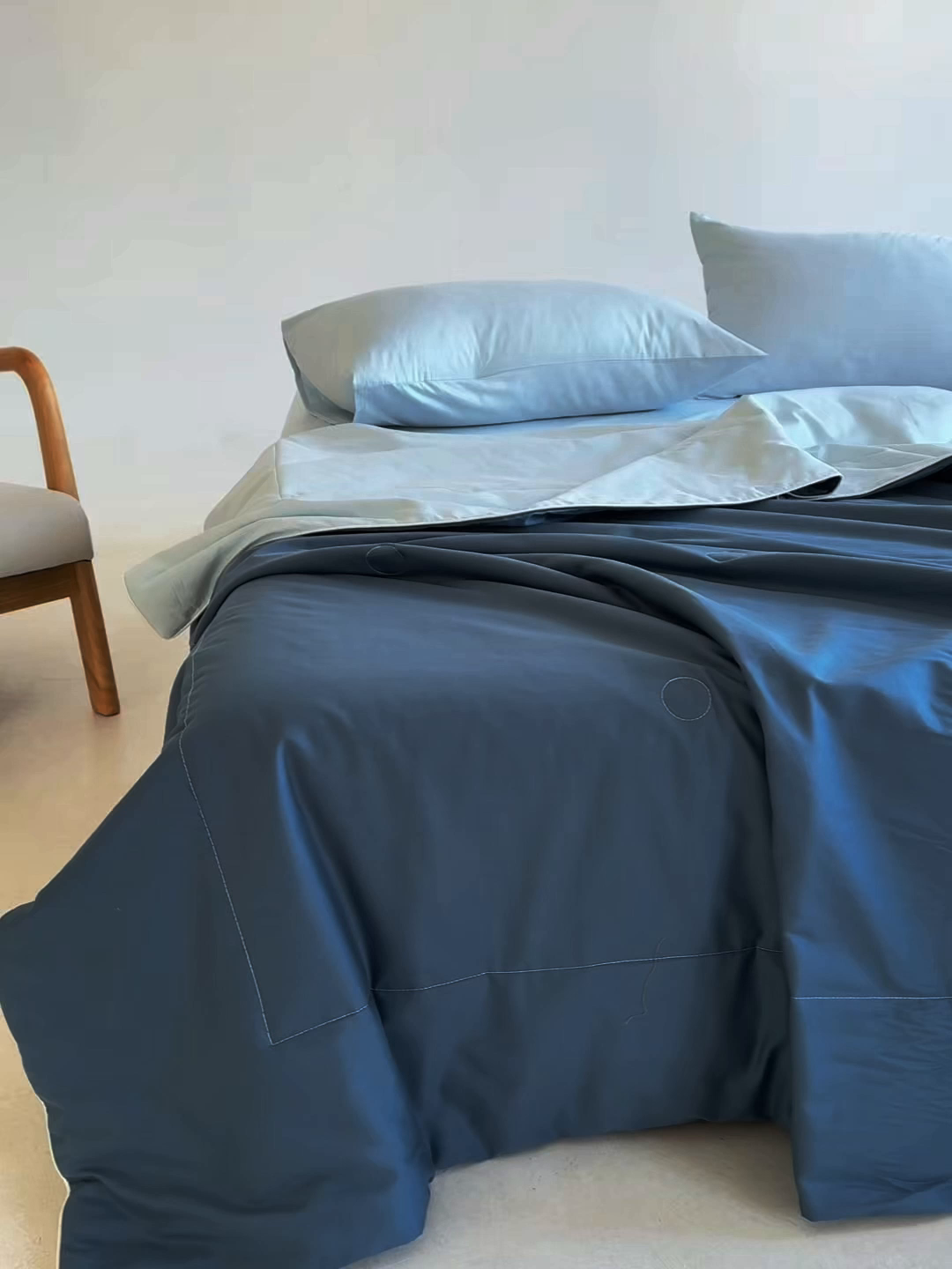 91家纺网 家纺一手货源 找家纺 （总）盛凡家纺 2026新款133*72全棉A类55大豆抗菌夏被夏凉被空调被