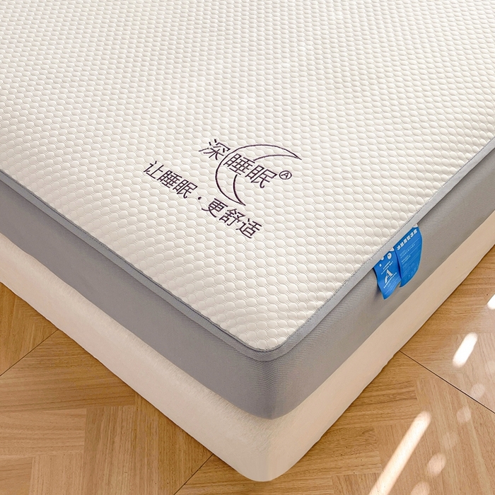 91家纺网 家纺一手货源 找家纺 卡诗兰 2026新款A类凉感豆豆床笠款凉席 床笠-清涧白