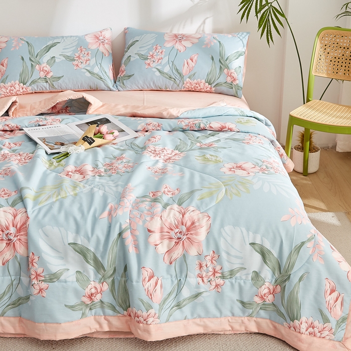 91家纺网 家纺一手货源 找家纺 （总）铺尚美家纺 2026新款A类里外全棉棉花夏被