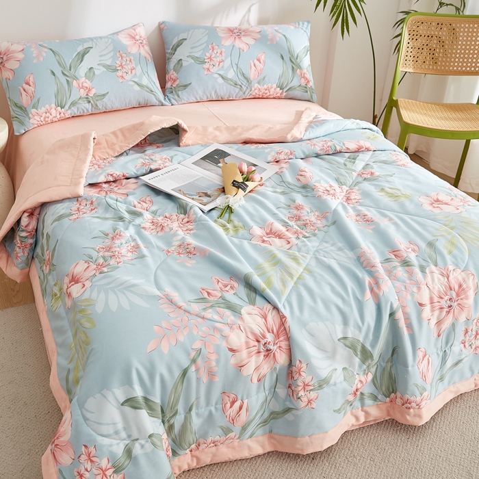 91家纺网 家纺一手货源 找家纺 （总）铺尚美家纺 2026新款A类里外全棉棉花夏被