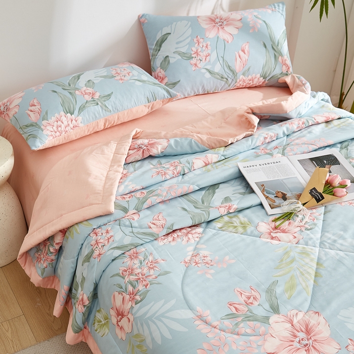 91家纺网 家纺一手货源 找家纺 （总）铺尚美家纺 2026新款A类里外全棉棉花夏被