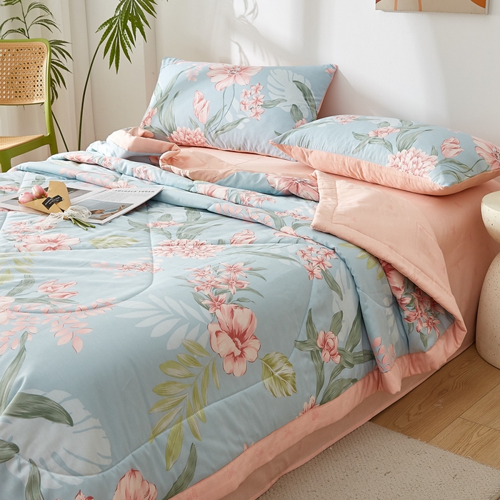 91家纺网 家纺一手货源 找家纺 （总）铺尚美家纺 2026新款A类里外全棉棉花夏被