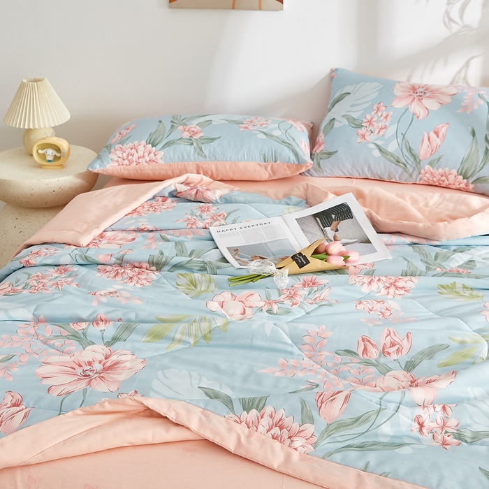 91家纺网 家纺一手货源 找家纺 （总）铺尚美家纺 2026新款A类里外全棉棉花夏被