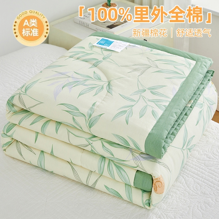 91家纺网 家纺一手货源 找家纺 （总）铺尚美家纺 2026新款A类里外全棉棉花夏被