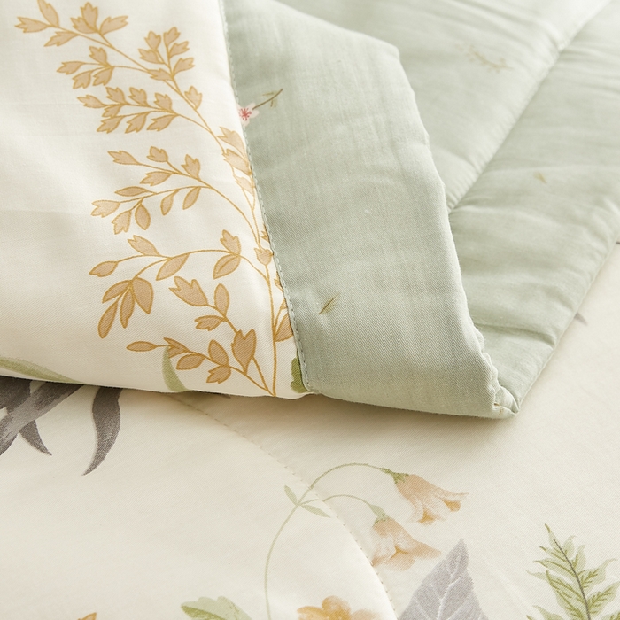 91家纺网 家纺一手货源 找家纺 铺尚美家纺 2026新款A类里外全棉棉花夏被 清风絮语