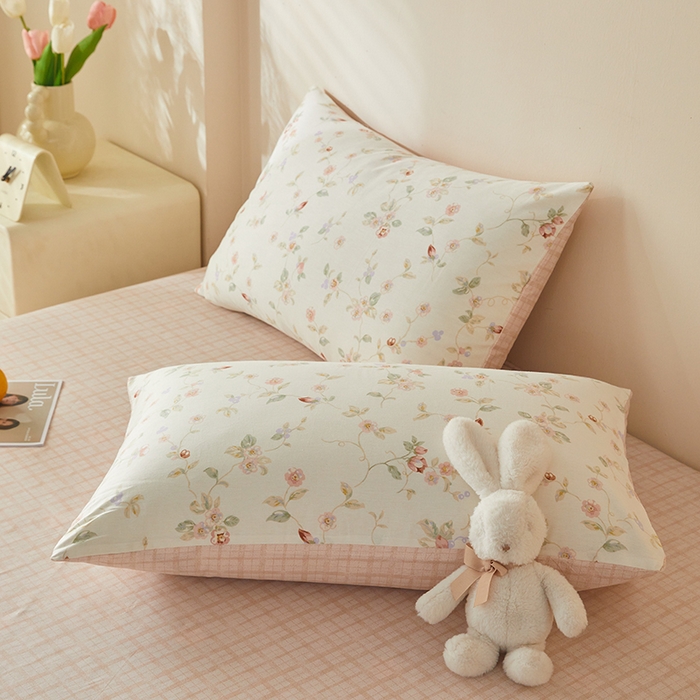 91家纺网 家纺一手货源 找家纺 铺尚美家纺 2026新款A类里外全棉棉花夏被 晚香 玉