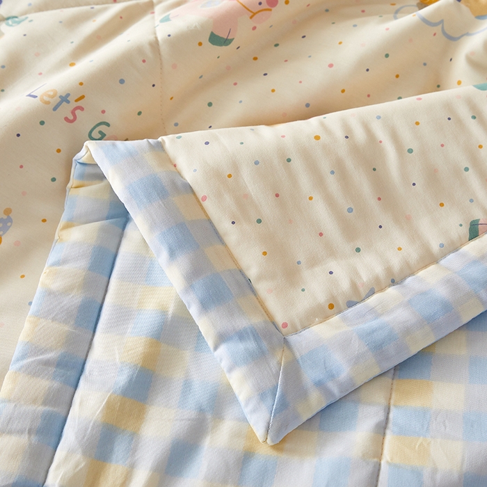 91家纺网 家纺一手货源 找家纺 铺尚美家纺 2026新款A类里外全棉棉花夏被 小马宝莉