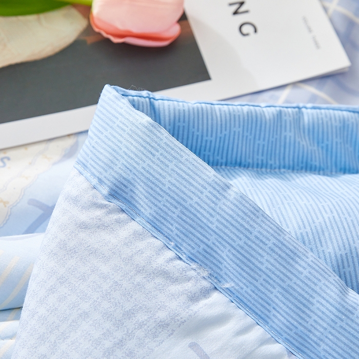 91家纺网 家纺一手货源 找家纺 铺尚美家纺 2026新款A类里外全棉棉花夏被 小熊派对