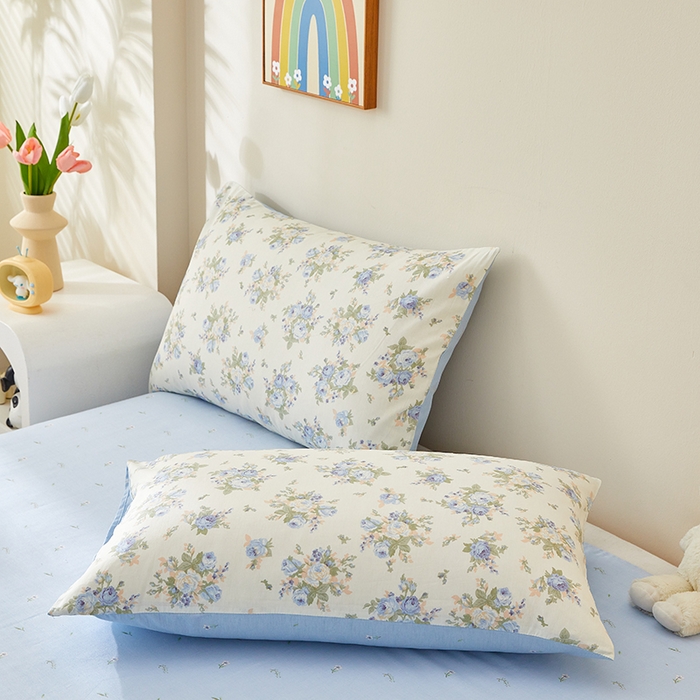 91家纺网 家纺一手货源 找家纺 铺尚美家纺 2026新款A类里外全棉棉花夏被 邂逅 兰