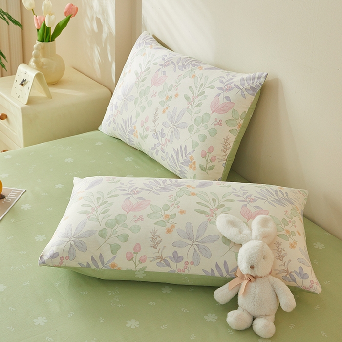 91家纺网 家纺一手货源 找家纺 铺尚美家纺 2026新款A类里外全棉棉花夏被 叶飞扬