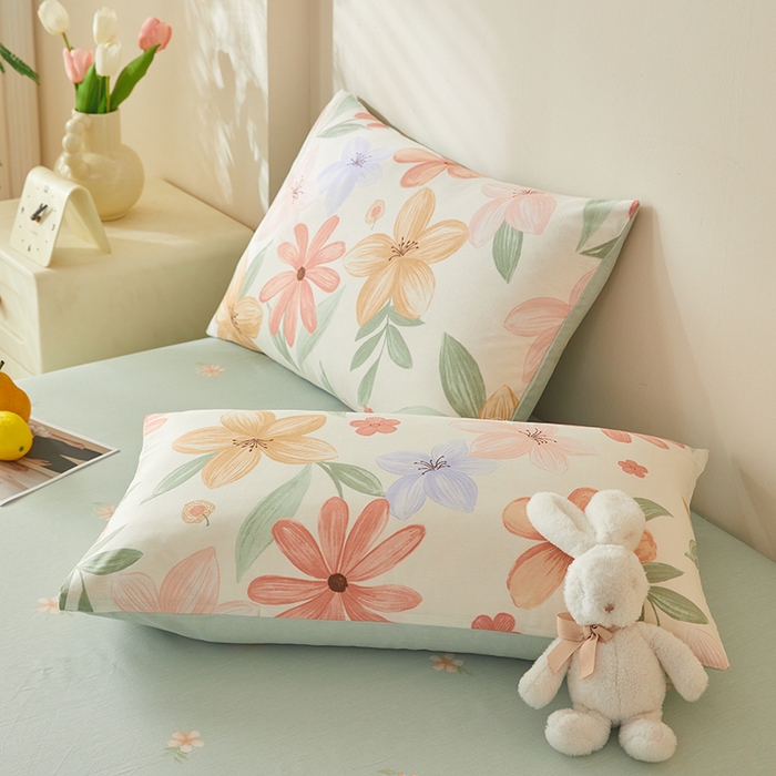 91家纺网 家纺一手货源 找家纺 铺尚美家纺 2026新款A类里外全棉棉花夏被 云裳花谷