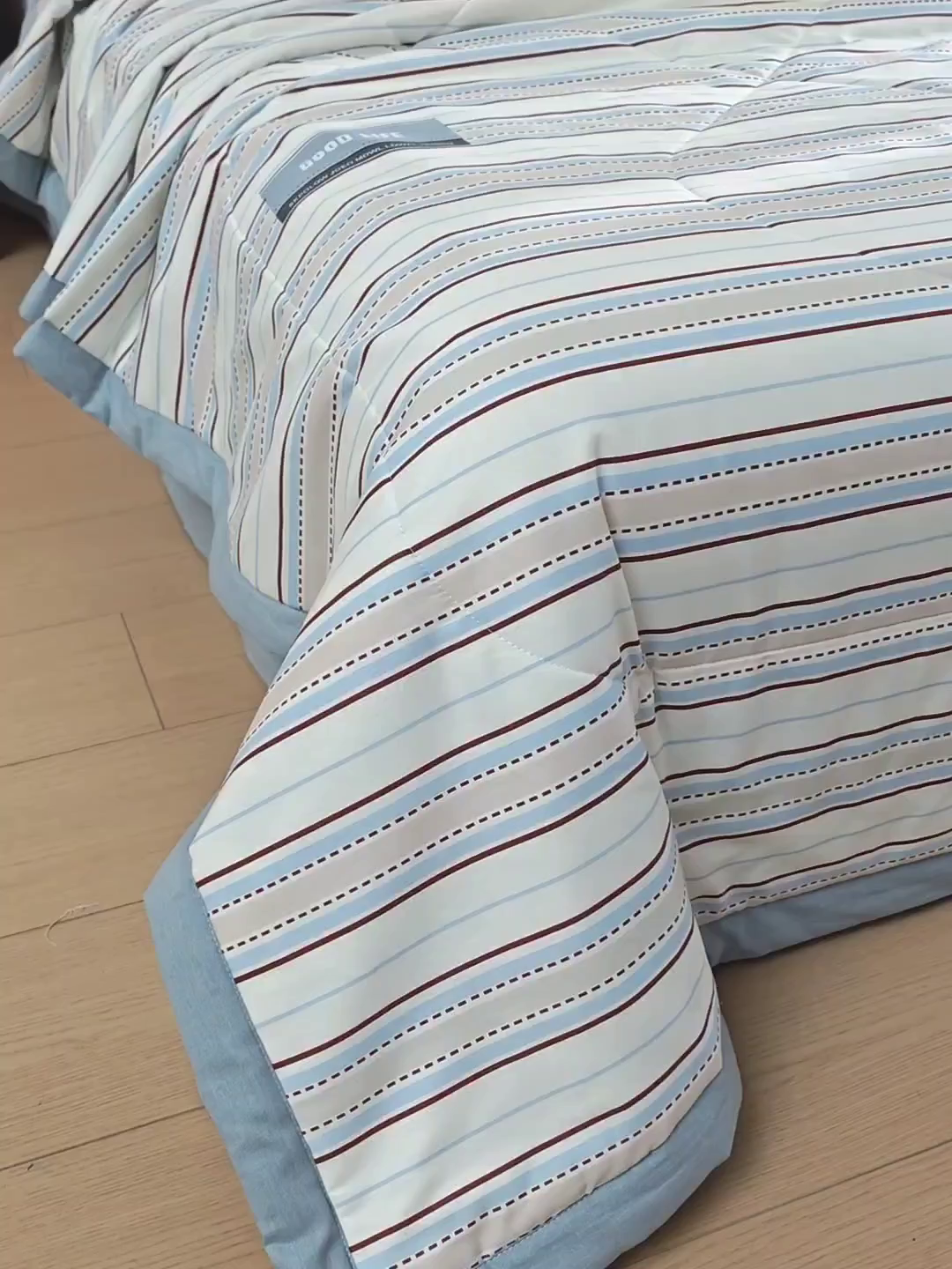 91家纺网 家纺一手货源 找家纺 铺尚美家纺 2026新款A类里外全棉棉花夏被 致青春