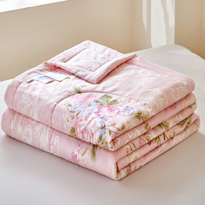 91家纺网 家纺一手货源 找家纺 （总）铺尚美家纺 2026新款双面全棉羽丝空调被夏凉被单夏被