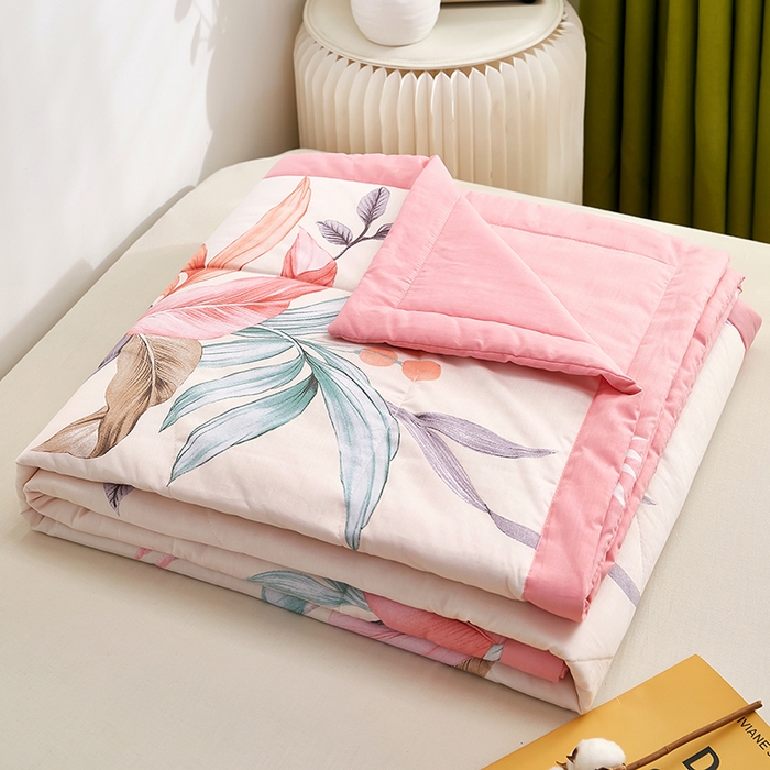 91家纺网 家纺一手货源 找家纺 （总）铺尚美家纺 2026新款双面全棉羽丝空调被夏凉被单夏被