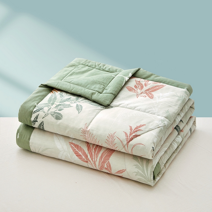 91家纺网 家纺一手货源 找家纺 （总）铺尚美家纺 2026新款双面全棉羽丝空调被夏凉被单夏被