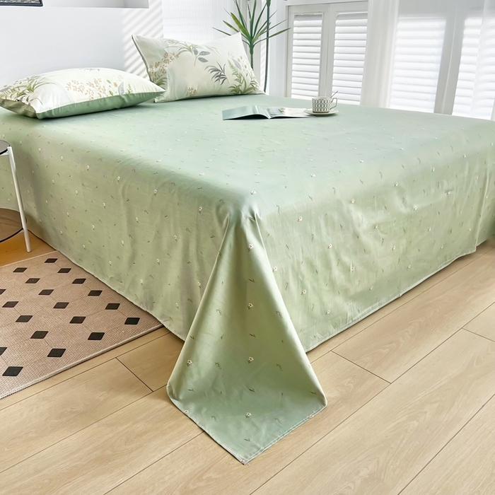 91家纺网 家纺一手货源 找家纺 铺尚美家纺 2026新款双面全棉羽丝空调被夏凉被单夏被 清风絮语