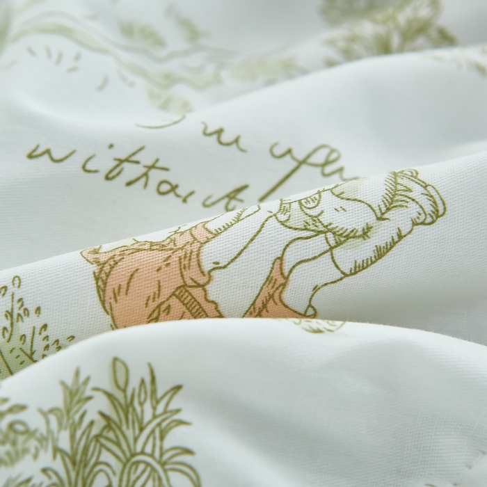 91家纺网 家纺一手货源 找家纺 铺尚美家纺 2026新款双面全棉羽丝空调被夏凉被单夏被 童话故事