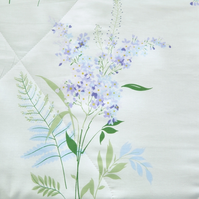 91家纺网 家纺一手货源 找家纺 铺尚美家纺 2026新款双面全棉羽丝空调被夏凉被单夏被 薰衣草