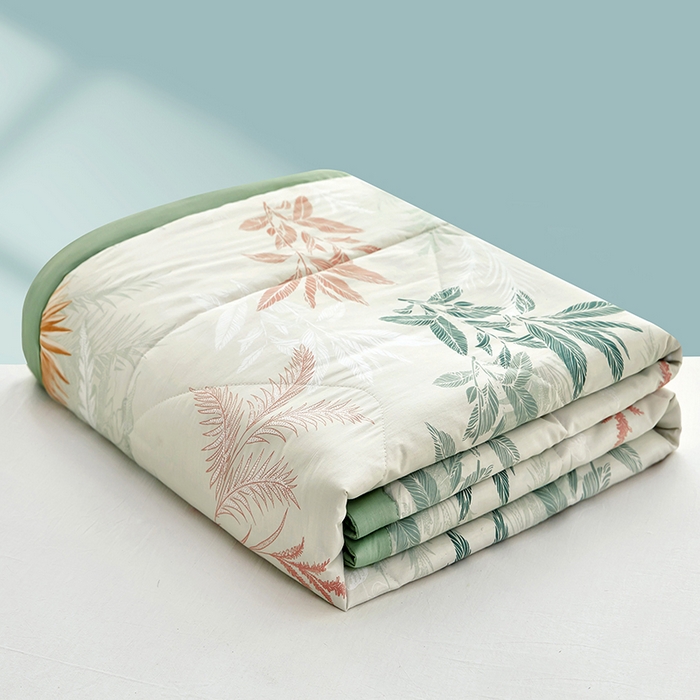 91家纺网 家纺一手货源 找家纺 铺尚美家纺 2026新款双面全棉羽丝空调被夏凉被单夏被 一览芳华