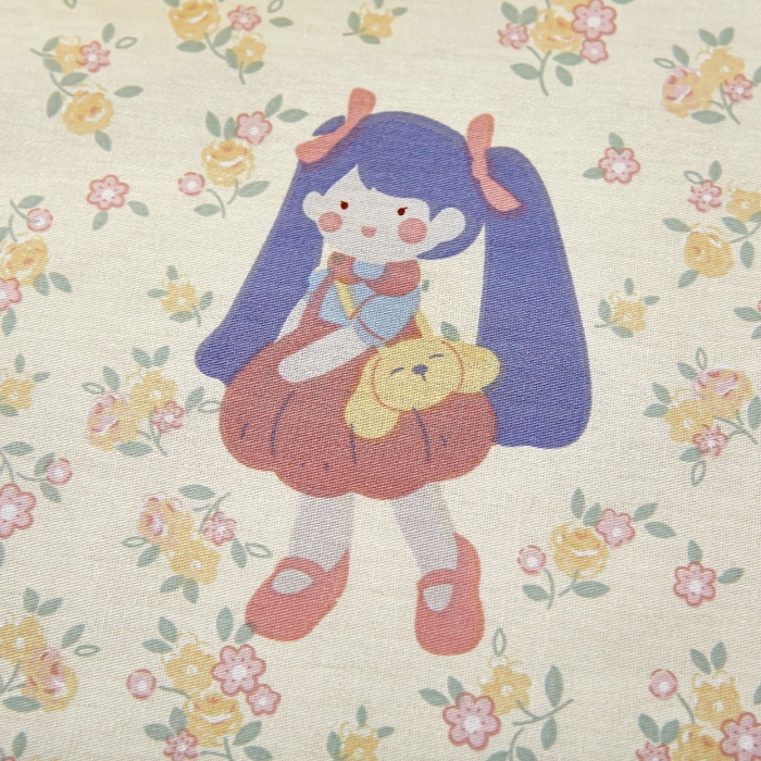 91家纺网 家纺一手货源 找家纺 铺尚美家纺 2026新款双面全棉羽丝空调被夏凉被单夏被 宅宅女孩